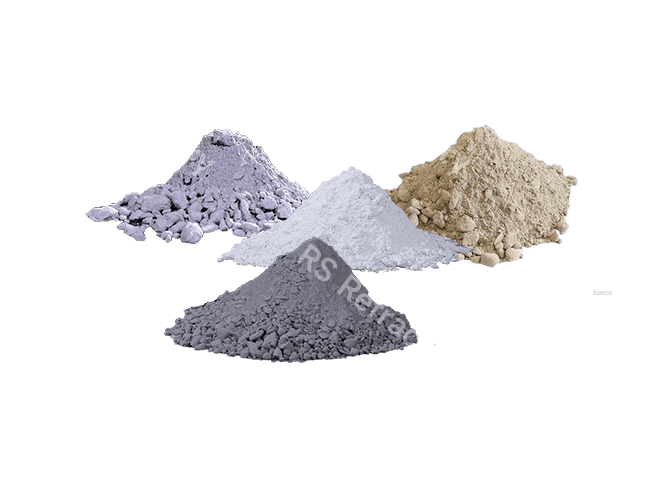 Алюмосиликатные неформованные огнеупоры