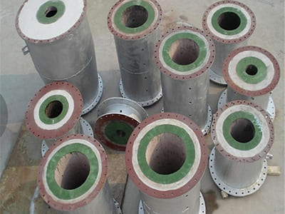 Печь для сжигания промышленных отходящих газов