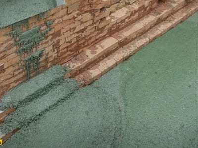 Футеровка пода свинецплавильной печи