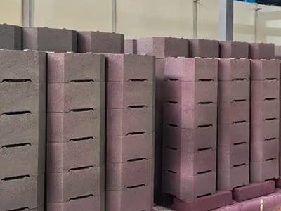 Регенераторная насадка стекловаренной печи